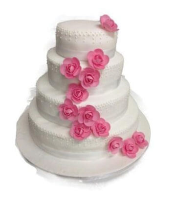 Wedding Cake - 4 Tier