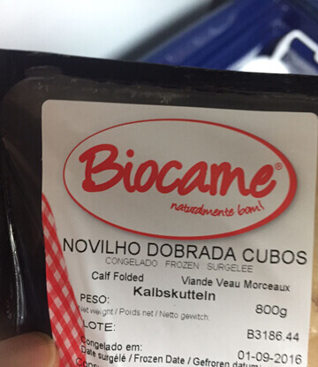 Novilho Dobrada Cubos